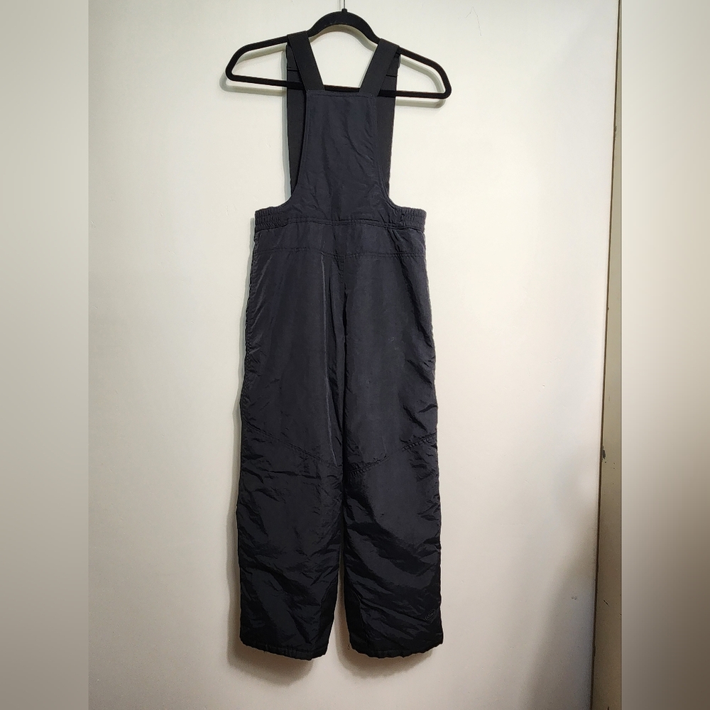 Slalom Girls Black Snow Bib Size XL 14/16.  #A17 - Picture 10 of 12